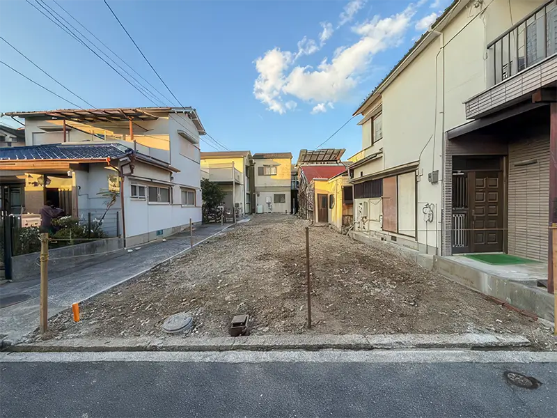尼崎市塚口本町２丁目（全1区画）　建築条件付き売り土地の現地