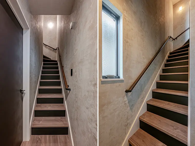 京都市伏見区淀樋爪町の新築一戸建ての廊下