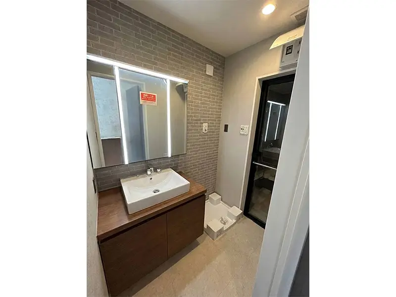 京都市伏見区淀樋爪町の新築一戸建ての水回り