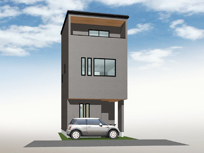 東大阪市瓜生堂１丁目建築条件付き土地の外観イメージ