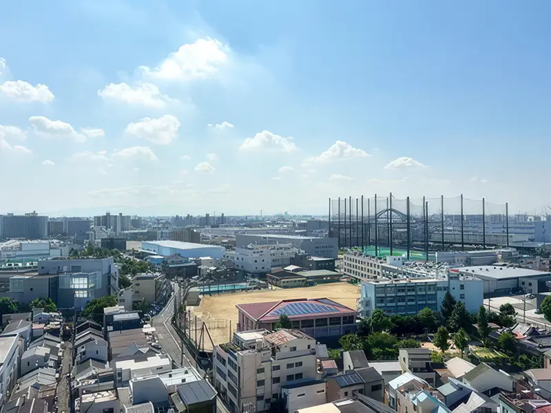 パークスクエア城東（4LDK）中古マンションの眺望