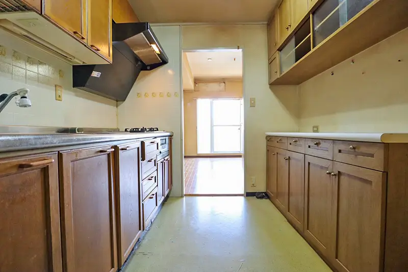 シティコーポ朝潮（3LDK）中古マンションのキッチン