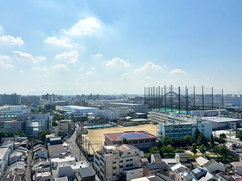 ザ・レジデンス弁天町みなと通り（3LDK）中古マンションのバルコニー