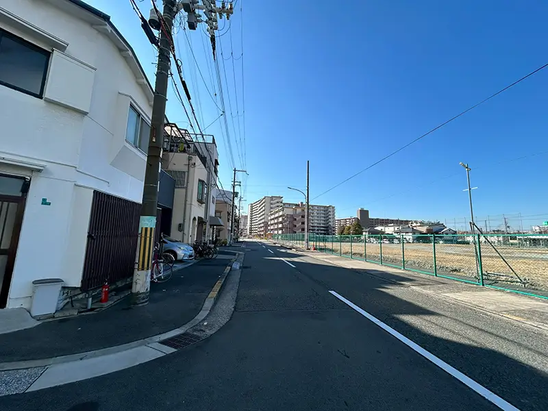 港区池島２丁目の現地