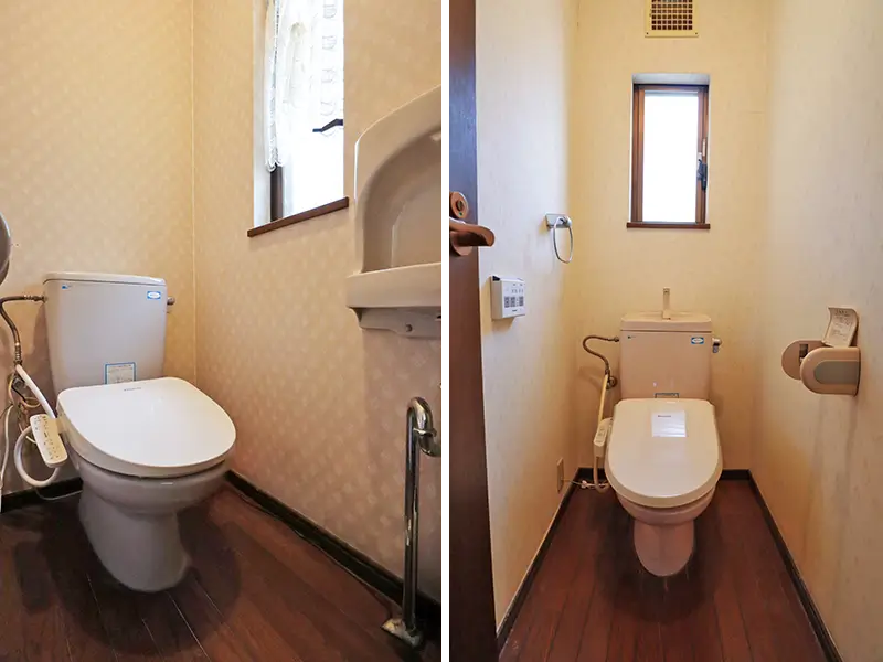 三重県名張市桔梗が丘西6番町の中古一戸建ての水回り