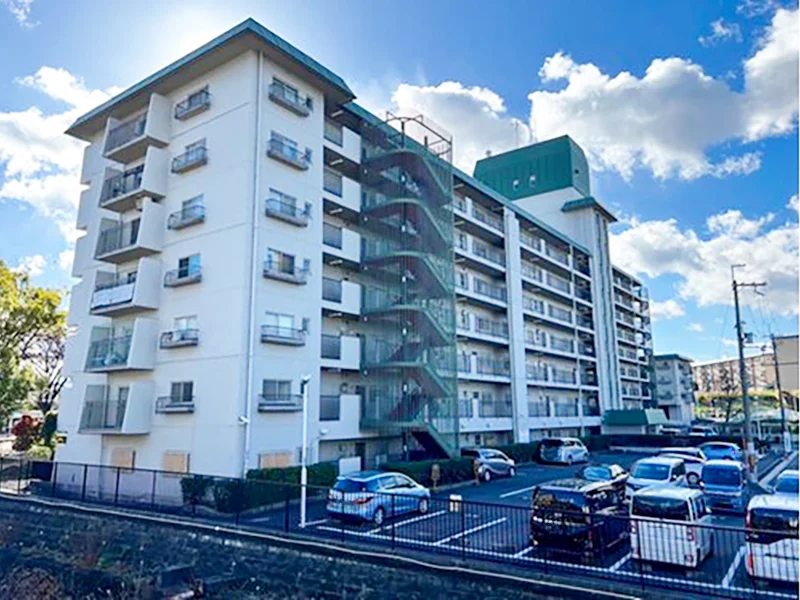 南海狭山コーポ２号棟（4LDK）中古マンションの外観
