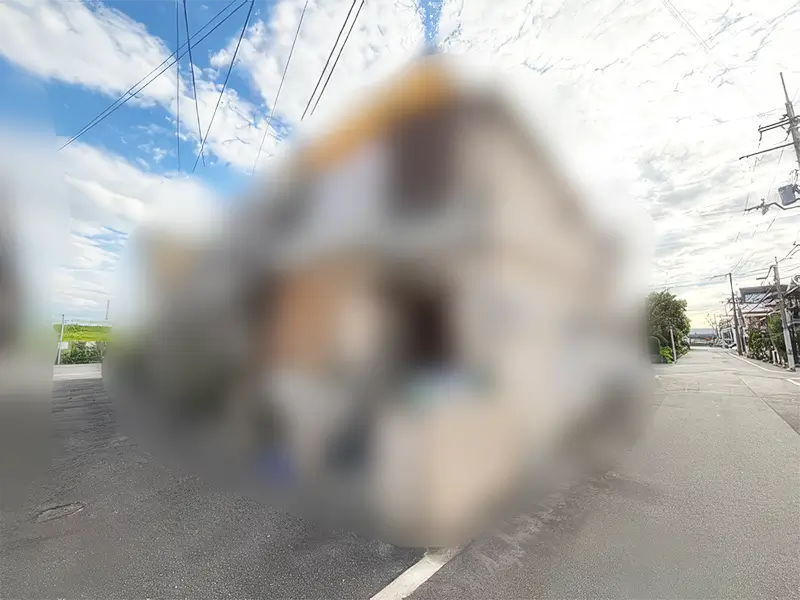 大阪市住吉区苅田10丁目（売り土地）の現地