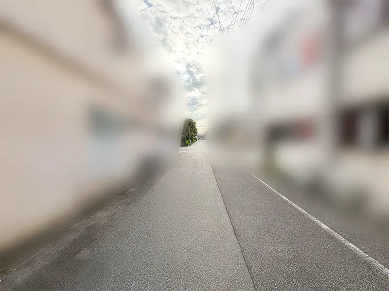 大阪市住吉区苅田10丁目建築条件無し土地の現地