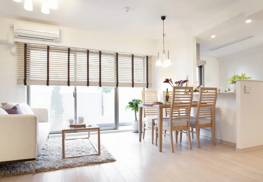 リフォームしたリビングの写真