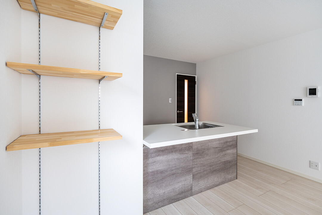 注文住宅のキッチン