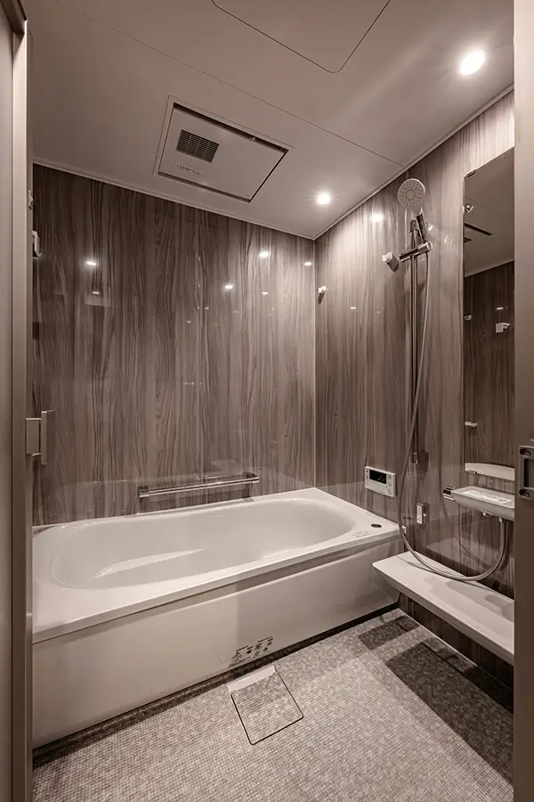 八尾市の新築注文住宅　浴室｜7ARC施工事例