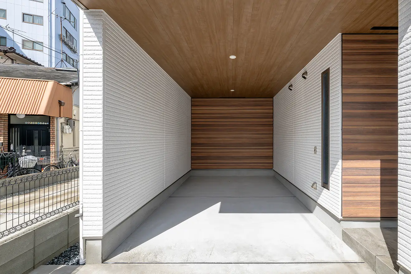 八尾市の新築注文住宅　外観｜7ARC施工事例