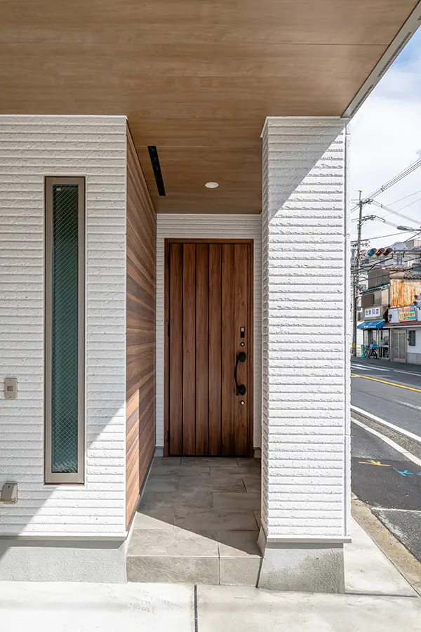 八尾市の新築注文住宅　外観｜7ARC施工事例