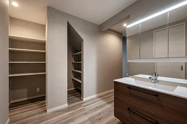 八尾市の新築注文住宅　廊下｜7ARC施工事例