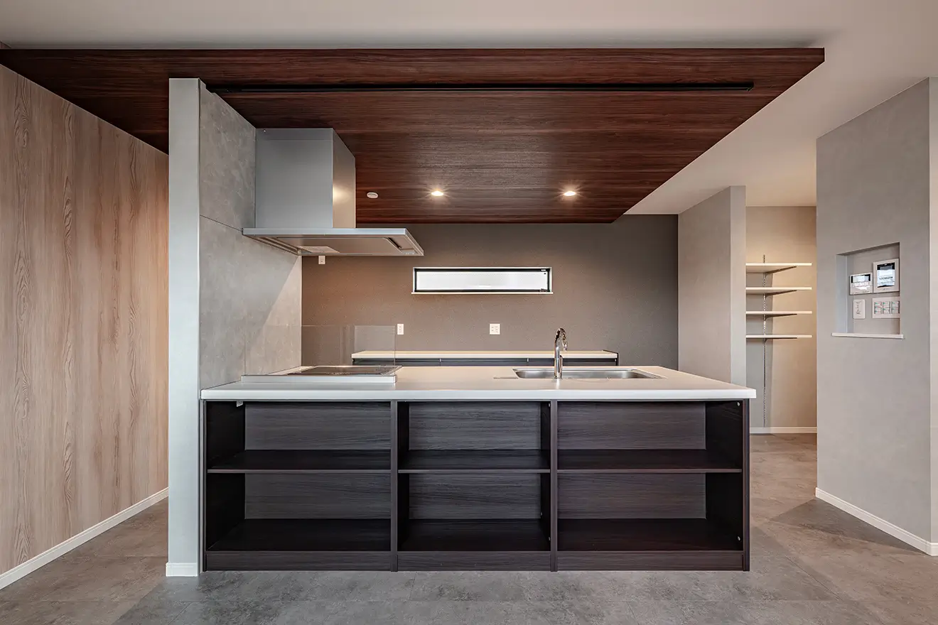 八尾市の新築注文住宅　キッチン｜7ARC施工事例