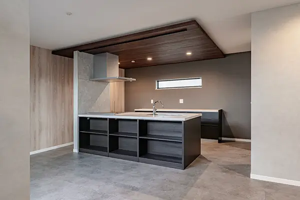 八尾市の新築注文住宅　キッチン｜7ARC施工事例