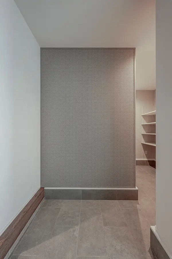 東大阪市の新築注文住宅　玄関｜7ARC（セブンアーク）施工事例