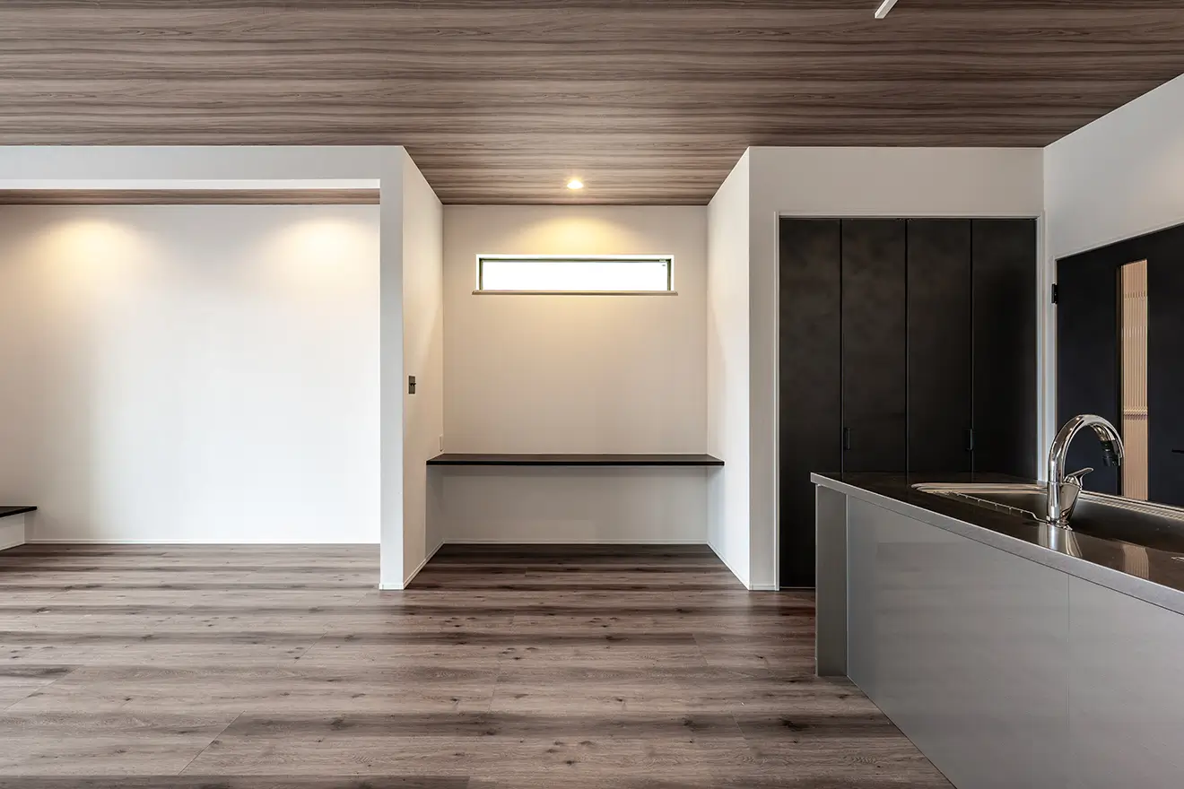 東大阪市の新築注文住宅　LDK｜7ARC（セブンアーク）施工事例