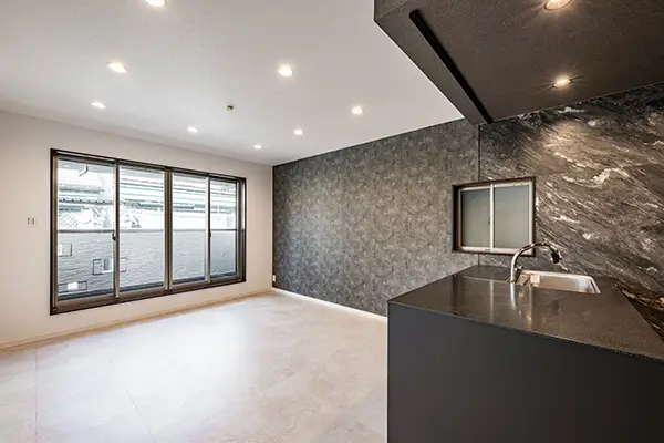 大阪市大正区のリフォーム住宅　LDK｜7ARC（セブンアーク）施工事例