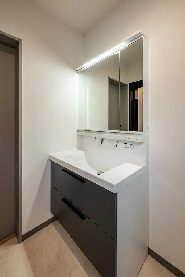 大阪市大正区のリフォーム住宅　洗面室｜7ARC（セブンアーク）施工事例