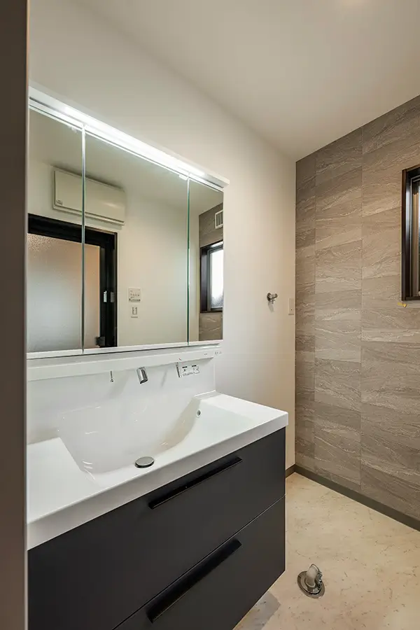 大阪市大正区のリフォーム住宅　洗面室｜7ARC（セブンアーク）施工事例