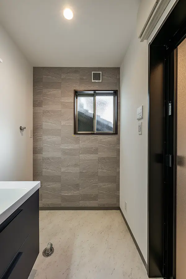 大阪市大正区のリフォーム住宅　洗面室｜7ARC（セブンアーク）施工事例