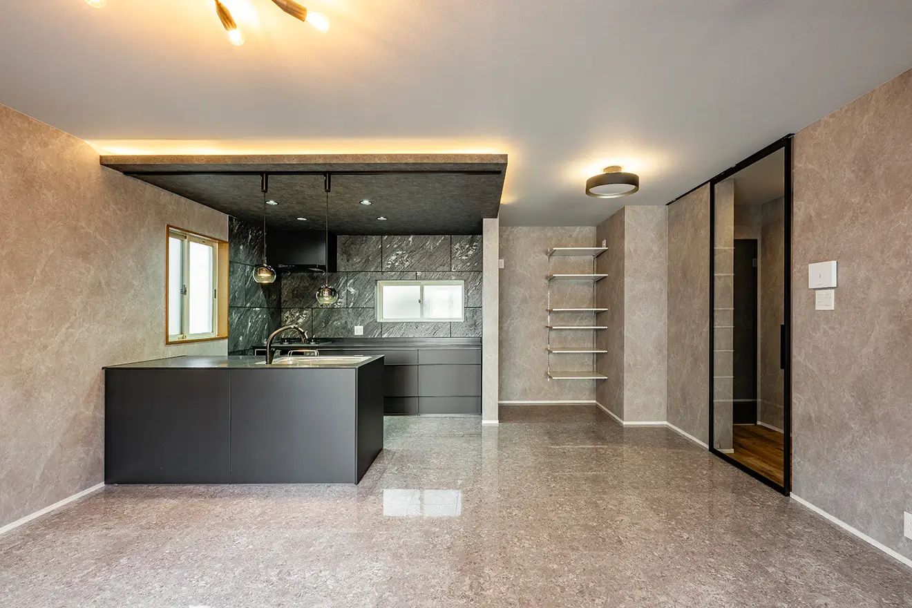 寝屋川市のリフォーム住宅　キッチン｜7ARC（セブンアーク）施工事例