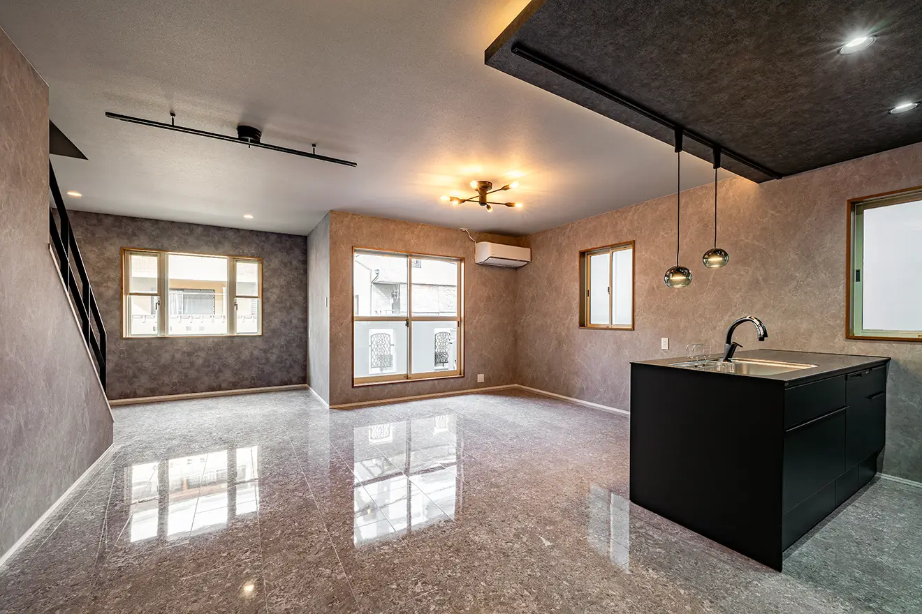 寝屋川市のリフォーム住宅　LDK｜7ARC（セブンアーク）施工事例