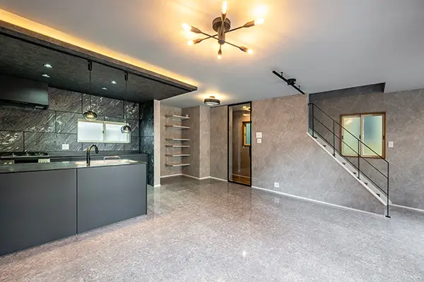 寝屋川市のリフォーム住宅　LDK｜7ARC（セブンアーク）施工事例