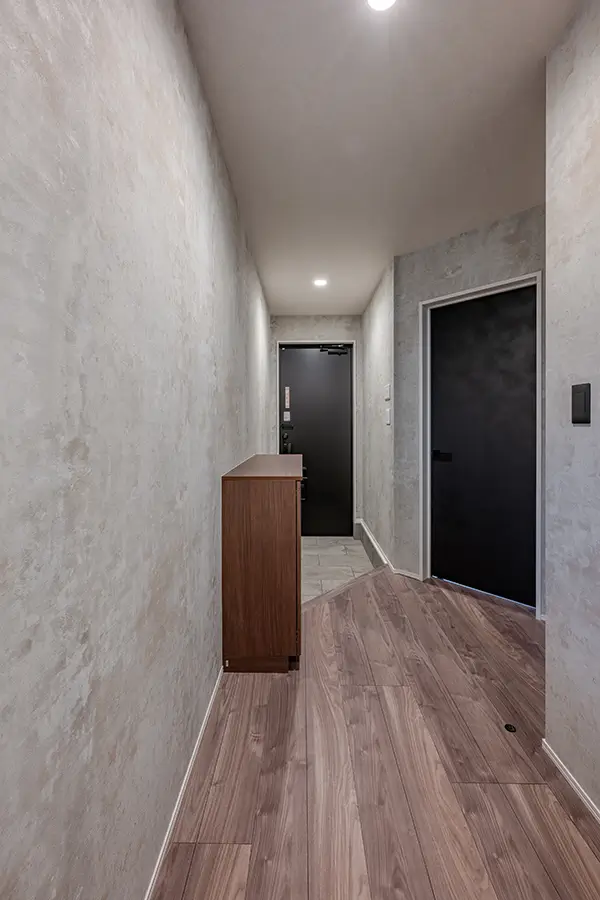 京都市伏見区の新築注文住宅　玄関｜7ARC（セブンアーク）施工事例