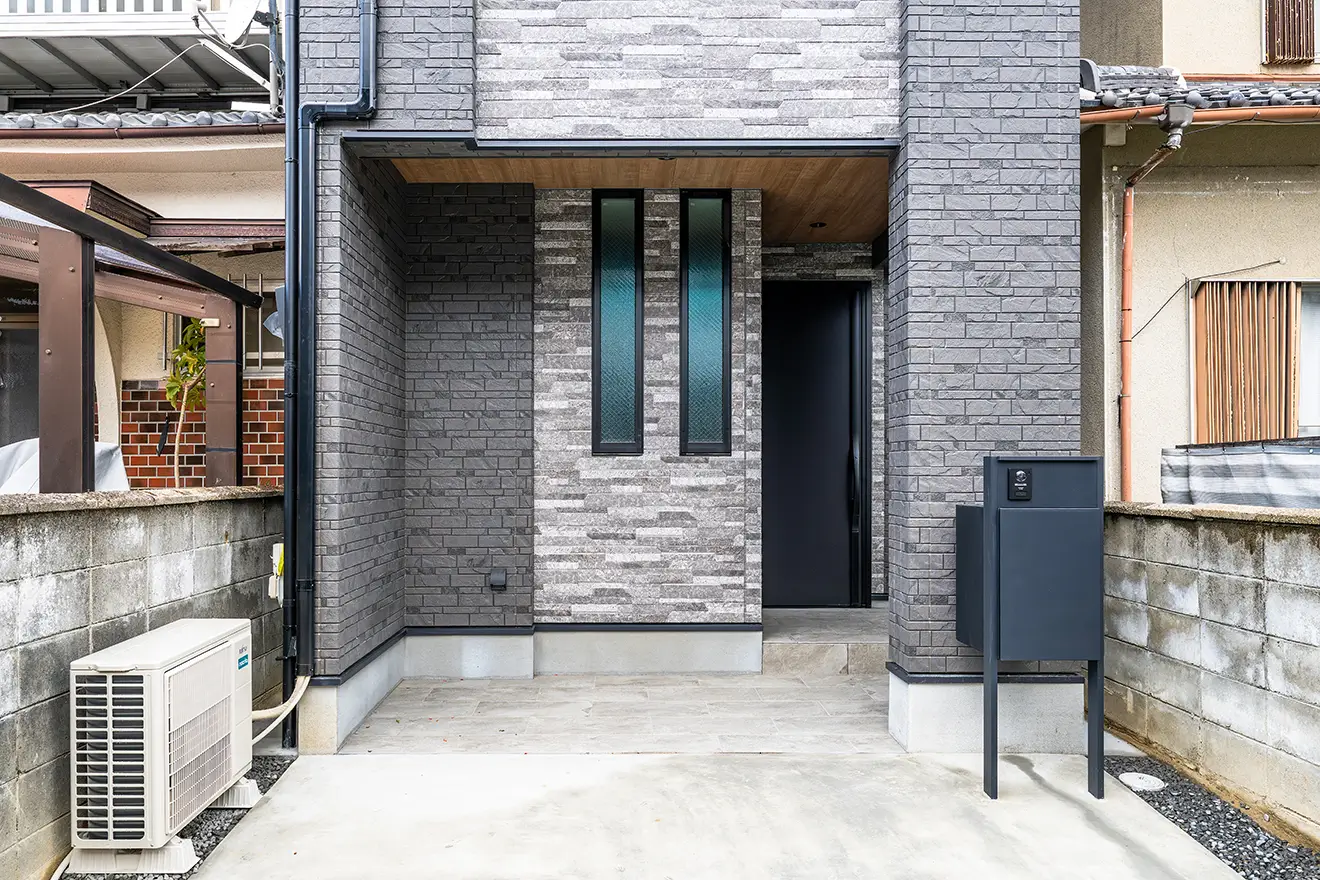 京都市伏見区の新築注文住宅　外観｜7ARC（セブンアーク）施工事例