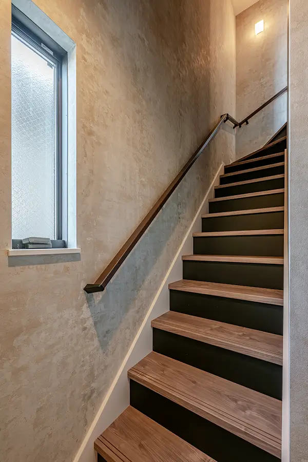 京都市伏見区の新築注文住宅　廊下・階段｜7ARC（セブンアーク）施工事例