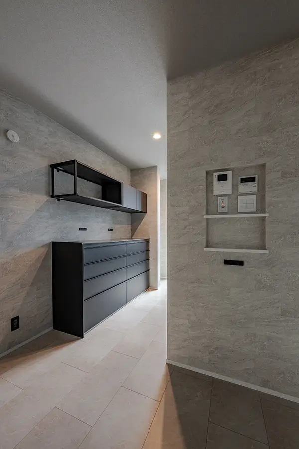 京都市伏見区の新築注文住宅　キッチン｜7ARC（セブンアーク）施工事例