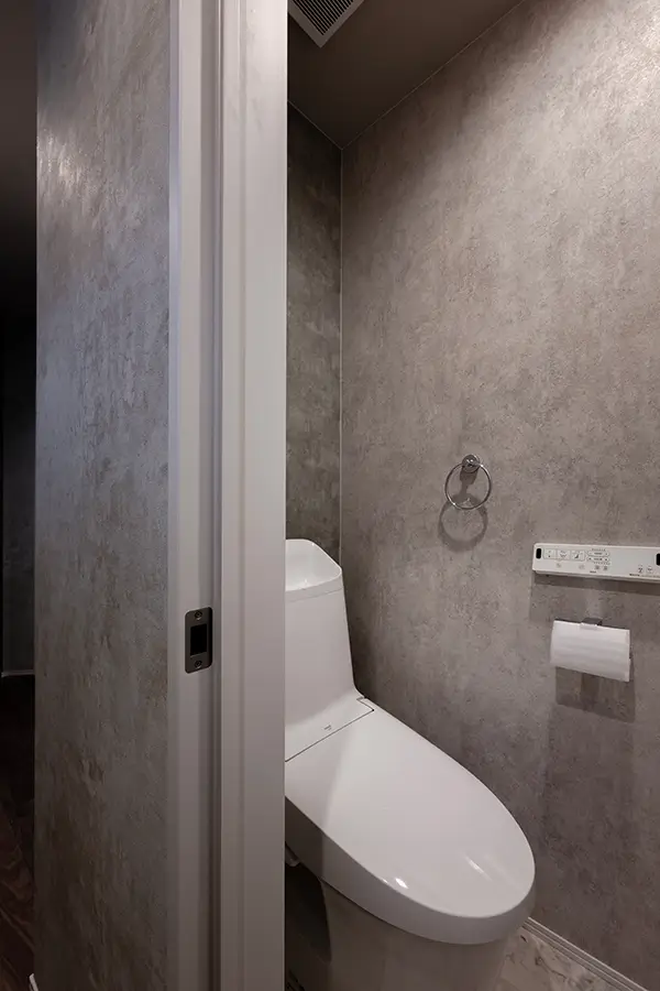 京都市伏見区の新築注文住宅　トイレ｜7ARC（セブンアーク）施工事例