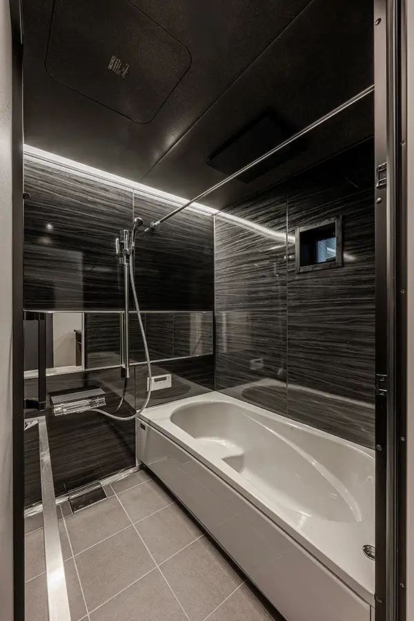 大阪市港区の新築注文住宅　浴室｜7ARC（セブンアーク）施工事例