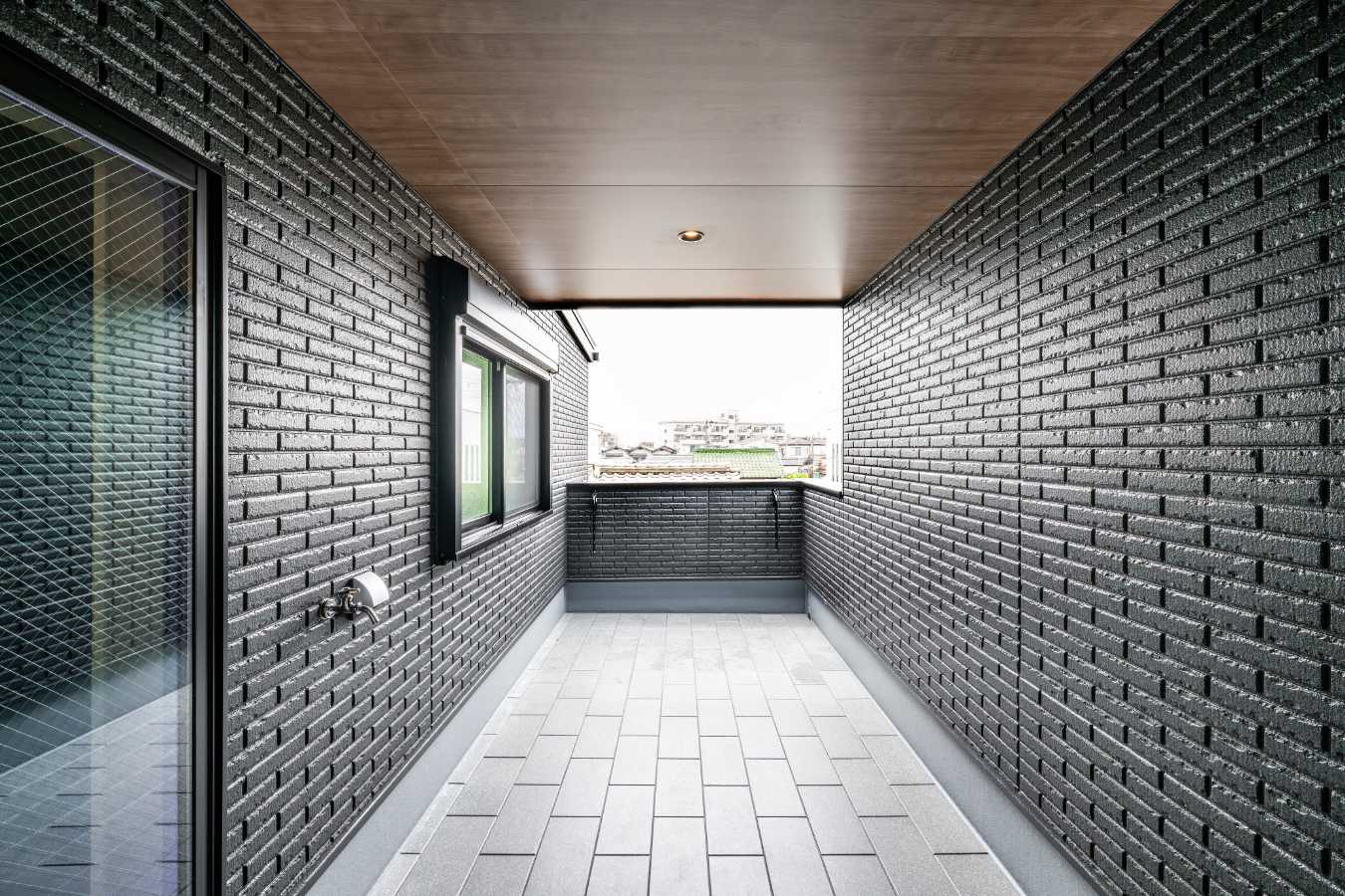 大阪市住吉区の新築注文住宅　バルコニー｜7ARC（セブンアーク）施工事例