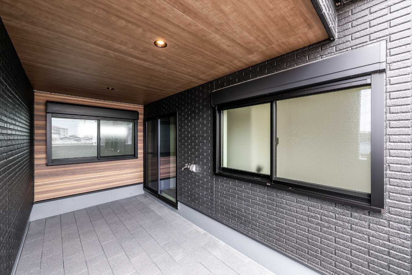 大阪市住吉区の新築注文住宅　バルコニー｜7ARC（セブンアーク）施工事例