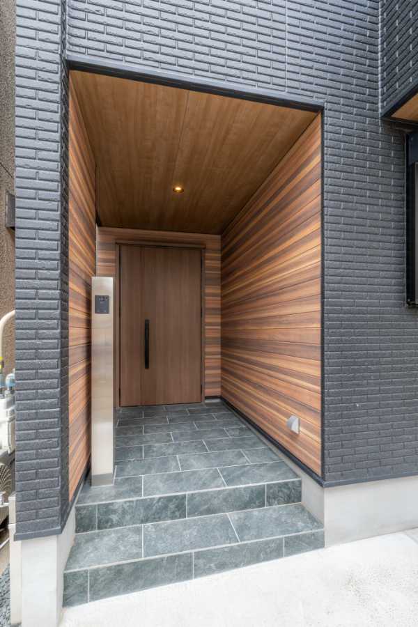 大阪市住吉区の新築注文住宅　外観｜7ARC（セブンアーク）施工事例