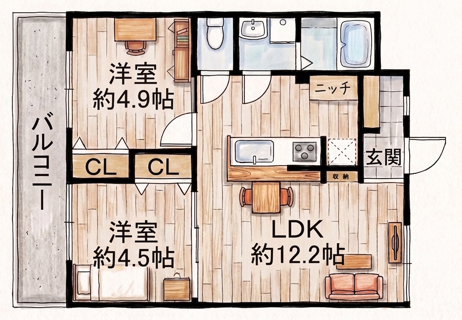 間取り図